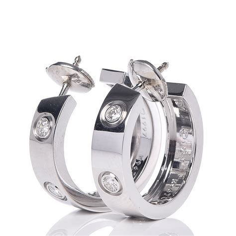 cartier mens earrings|cartier men's diamond earrings.